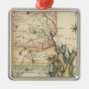 Ornement Métallique Île de Rhode