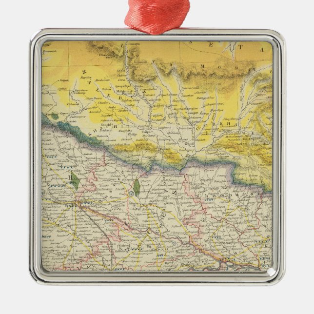 Ornement Métallique Inde et Népal (Devant)