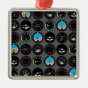 Ornement Métallique Instruments de vol