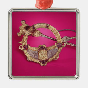 Ornement Métallique Inverse de la broche Tara