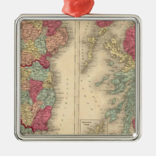 Ornement Métallique Irlande Écosse