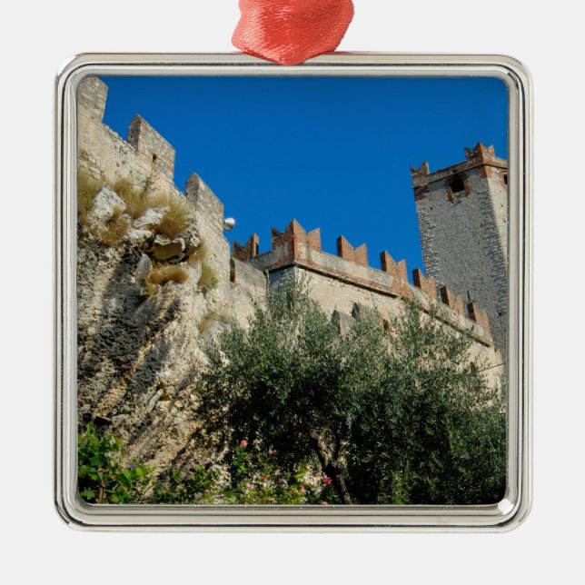 Ornement Métallique Italie, Malcesine, lac de Garde, château Scaligero (Devant)