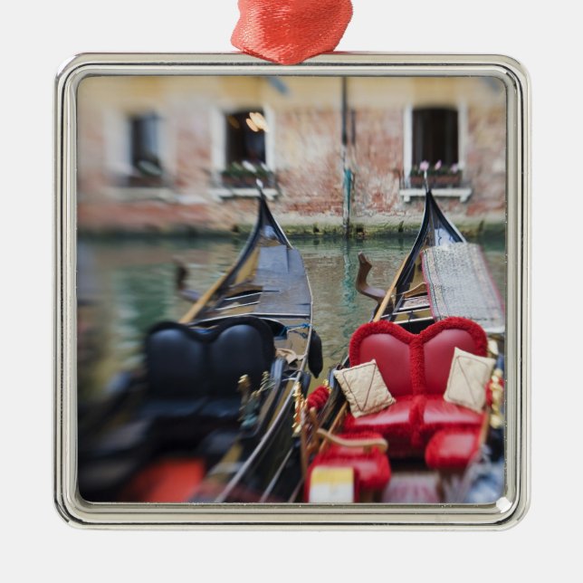 Ornement Métallique Italie, Venise, Focus sélectif de la Gondola dans  (Devant)
