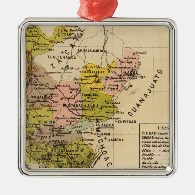 Ornement Métallique Jalisco, Mexique (Devant)