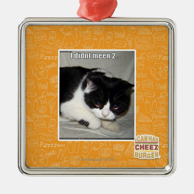 Ornement Métallique Je pas meen 2 (Devant)