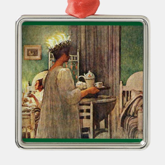 Ornement Métallique Jour de Lucia (Devant)