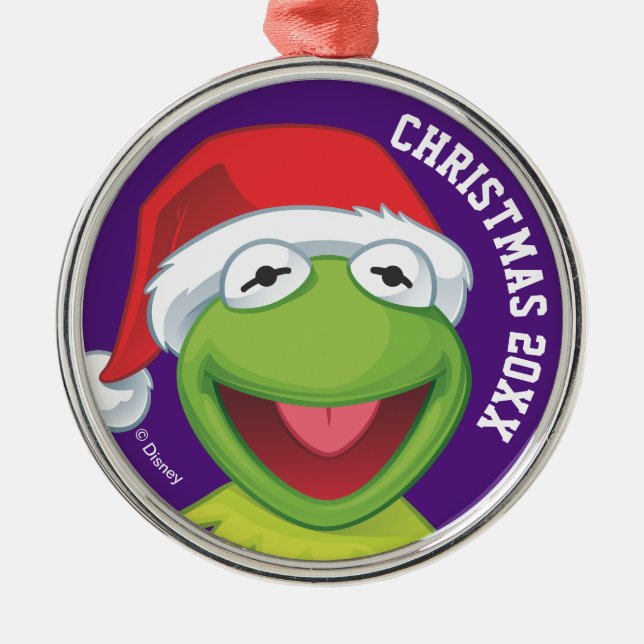 Ornement Métallique Jour férié Kermit 2 (Devant)