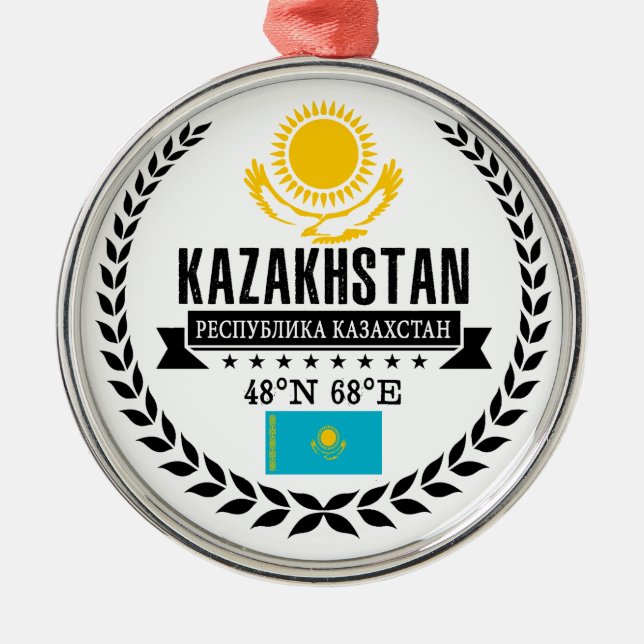 Ornement Métallique Kazakhstan (Devant)
