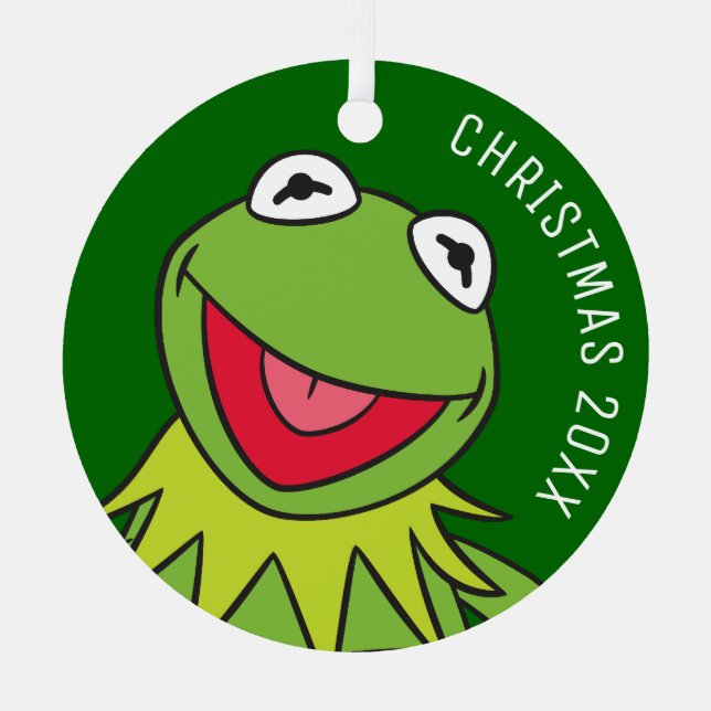 Ornement Métallique Kermit la grenouille (Recto)