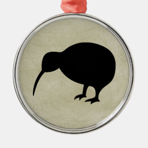 Ornement Métallique Kiwi