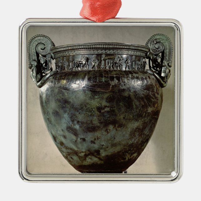 Ornement Métallique Krater, de la tombe d'une princesse de Vix (Devant)