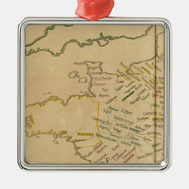 Ornement Métallique La France 40 (Devant)