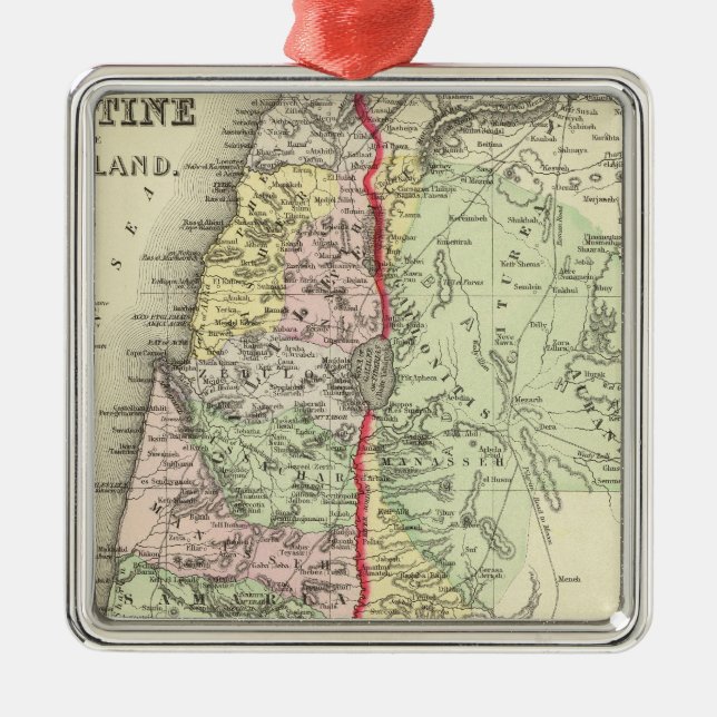 Ornement Métallique La Palestine, Jérusalem 2 (Devant)