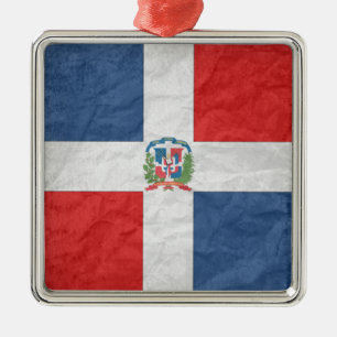 Ornement Métallique La République Dominicaine