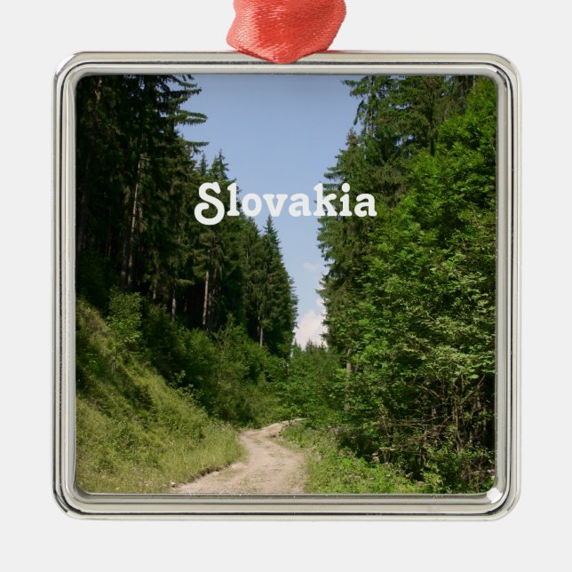 Ornement Métallique La Slovaquie (Devant)
