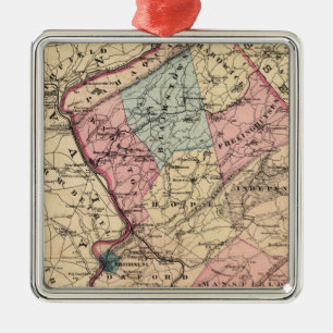Ornement Métallique Le comté de Warren, NJ