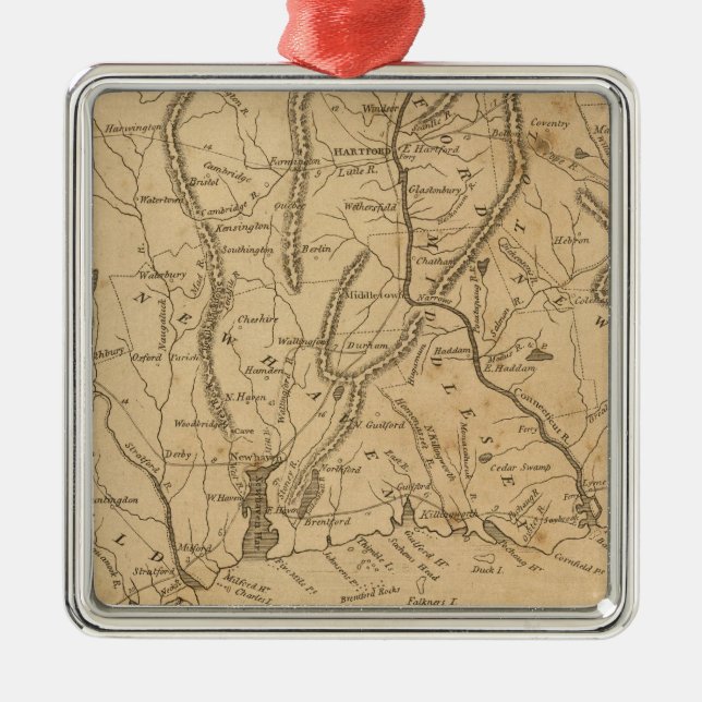 Ornement Métallique Le Connecticut 12 (Devant)