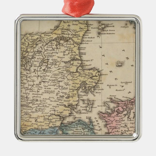 Ornement Métallique Le Danemark (Devant)