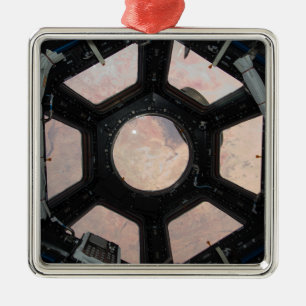 Ornement Métallique Le désert du Sahara évident par les fenêtres