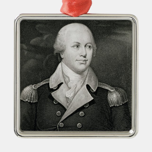 Ornement Métallique Le Général principal Nathaniel Greene (1742-86), (Devant)