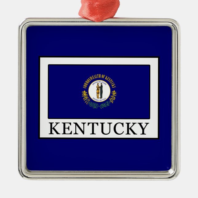 Ornement Métallique Le Kentucky (Devant)