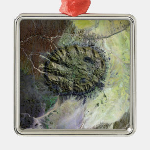 Ornement Métallique Le massif de Brandberg en Namibie du nord