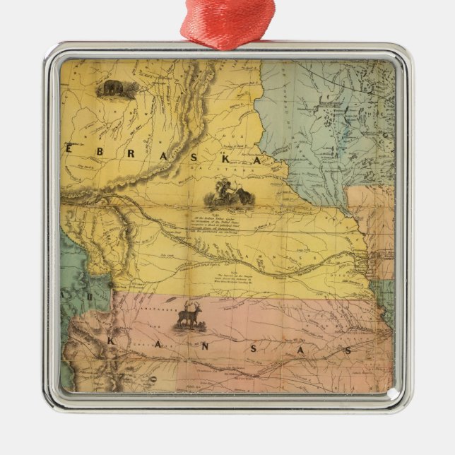 Ornement Métallique Le Nébraska et le Kansas 2 (Devant)