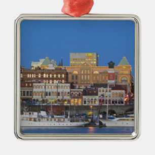 Ornement Métallique Le port intérieur de Victoria en Colombie-Britanni