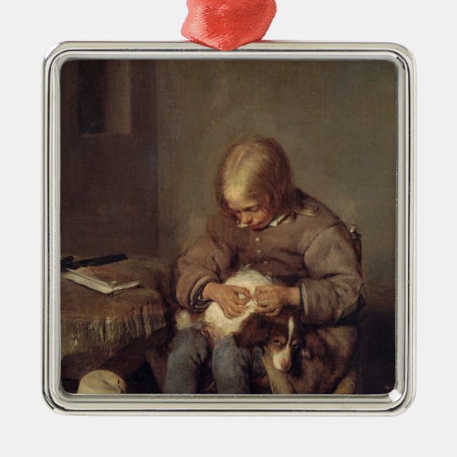 Ornement Métallique Le Puce-Receveur c.1655 (Devant)