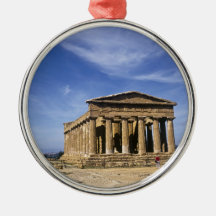 Le Temple de Concordia à Agrigento, Italie