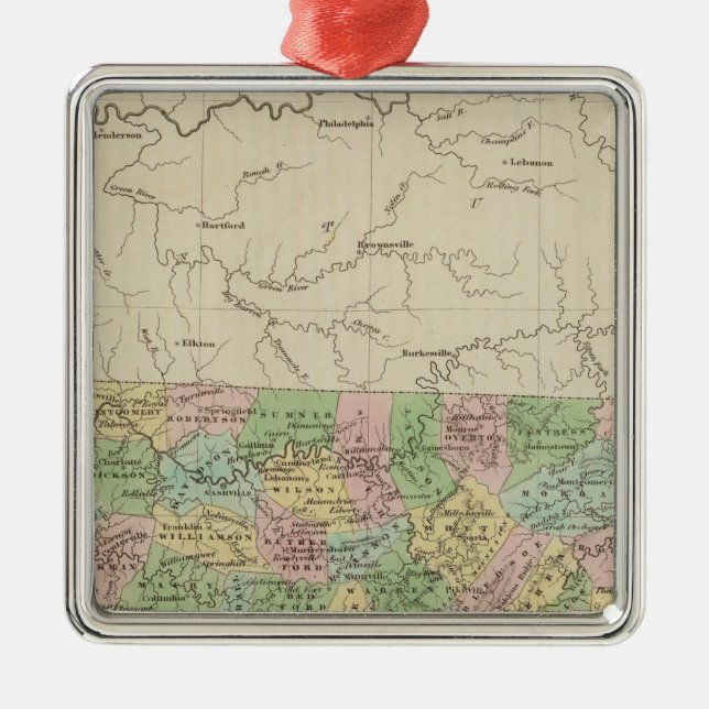 Ornement Métallique Le Tennessee 4 (Devant)