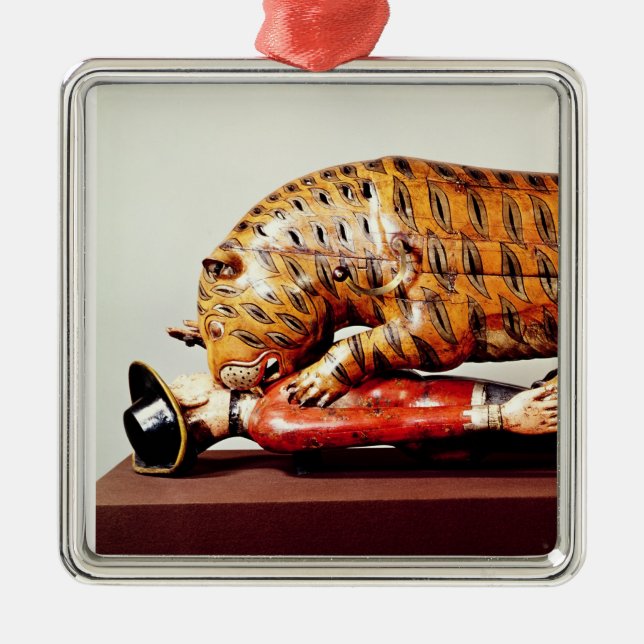 Ornement Métallique Le tigre de Tipu, c.1790 (bois) (Devant)