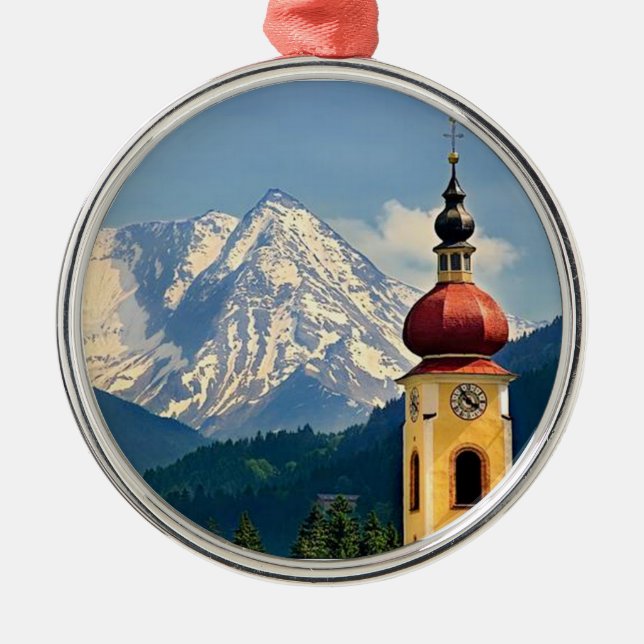 ORNEMENT MÉTALLIQUE LE TYROL, AUTRICHE (Devant)