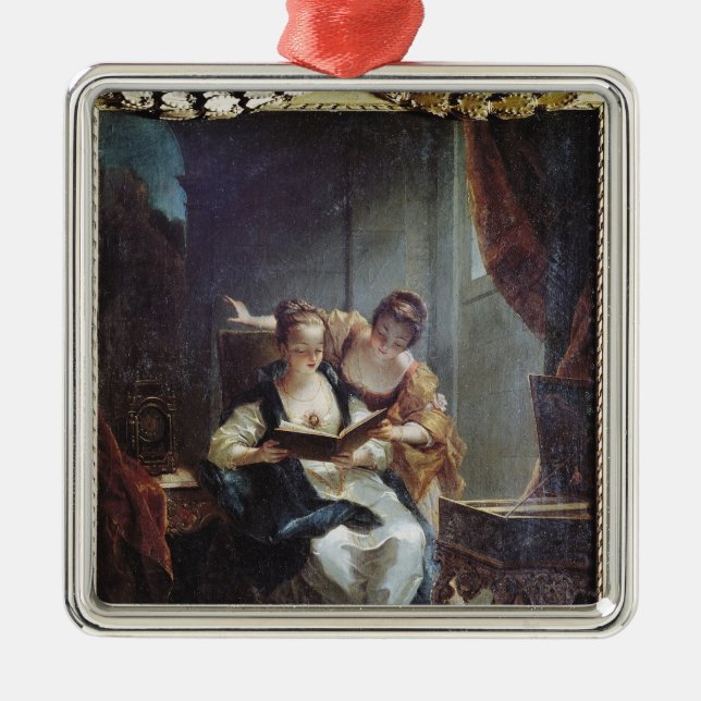 Ornement Métallique Lecteurs (Devant)