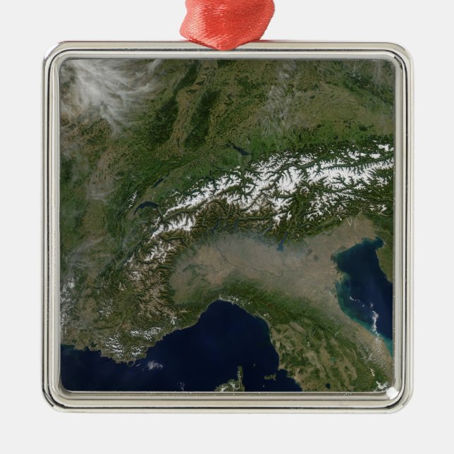 Ornement Métallique Les Alpes 2 (Devant)
