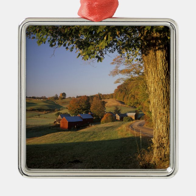 Ornement Métallique Les Etats-Unis, Vermont, Woodstock du sud, ferme (Devant)