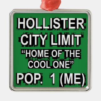 Ornement Métallique Limite de la ville Hollister