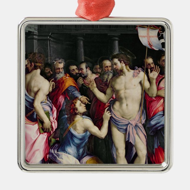 Ornement Métallique L'incrédulité de St Thomas, c.1547 (Devant)