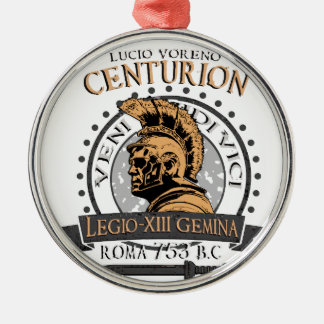 Ornement Métallique Lucius Voreno, un célèbre centurion romain