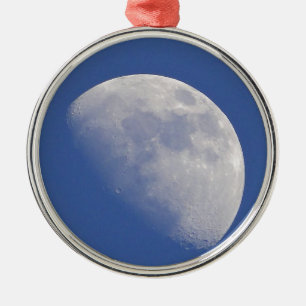 Ornement Métallique Lune