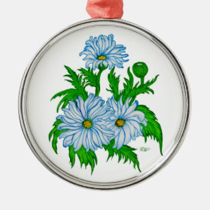 Ornement Métallique Margeriten Blume