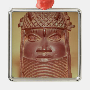 Ornement Métallique Masque du Bénin