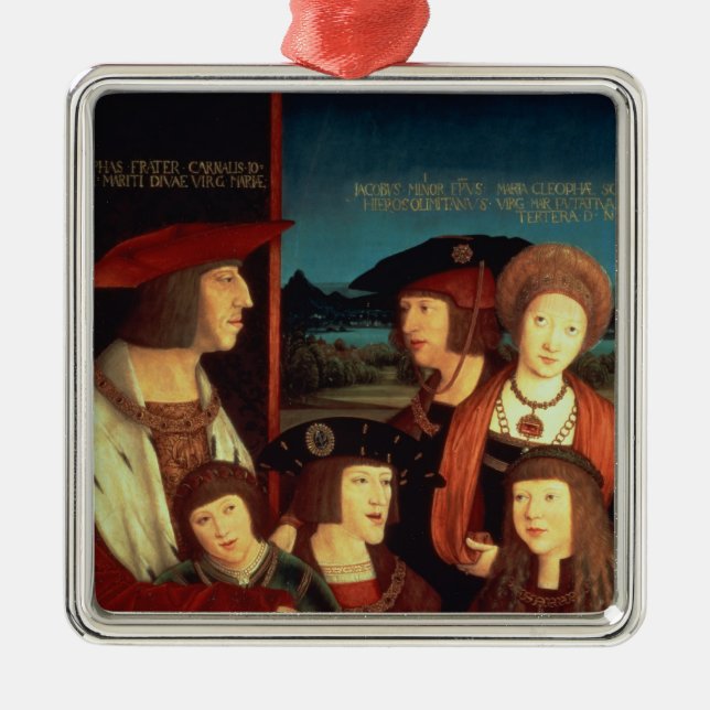 Ornement Métallique Maximilian I avec sa première épouse (Devant)