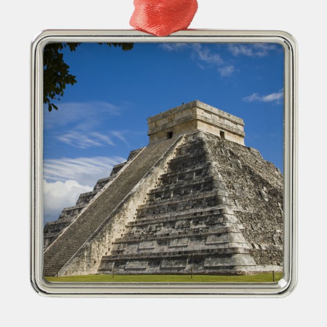 Ornement Métallique Mexique, Quintana Roo, près de Cancun, Chichen 5 (Devant)