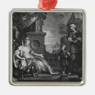 Ornement Métallique Moïse a apporté à la fille de Pharoah, c.1752