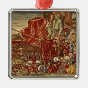 Ornement Métallique Moïse séparant la Mer Rouge