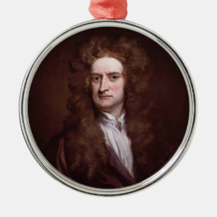 Ornement Métallique Monsieur Isaac Newton de portrait par monsieur