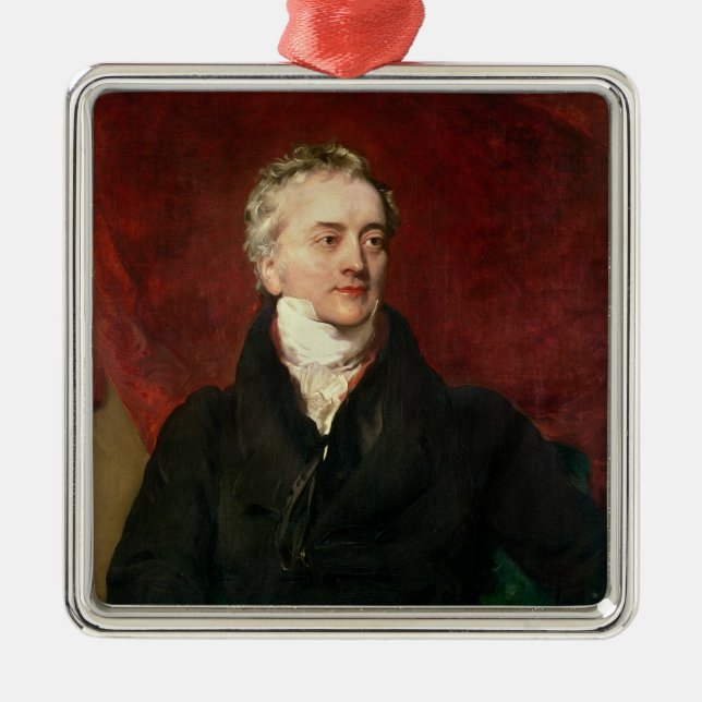Ornement Métallique Monsieur Thomas Young MD, FRS (Devant)