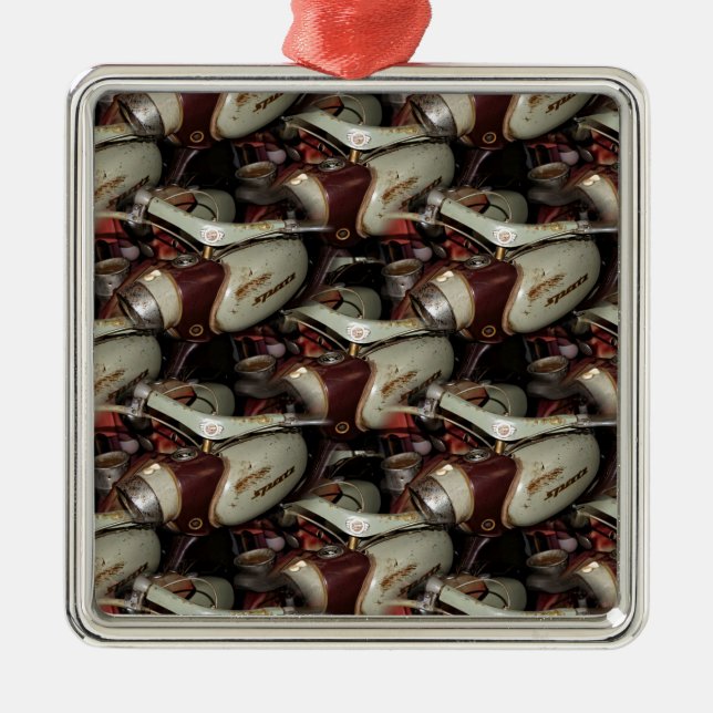 Ornement Métallique Multiple de moto d'ancien (Devant)