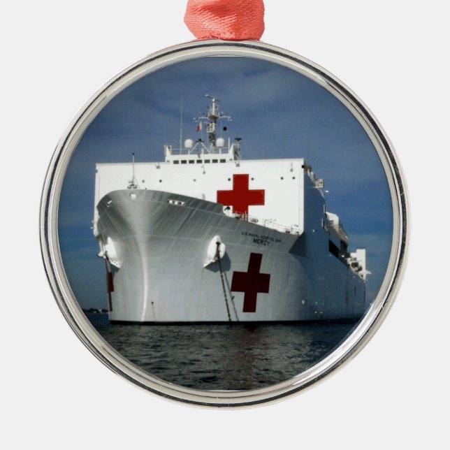 Ornement Métallique Navire-hôpital de pitié d'USNS (Devant)